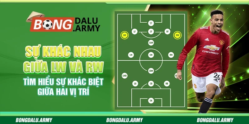 Sự khác nhau giữa LW và RW - Tìm hiểu sự khác biệt giữa hai vị trí