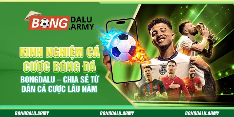 Kinh nghiệm cá cược bóng đá Bongdalu – Chia sẻ từ dân cá cược lâu năm