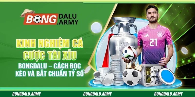 Kinh nghiệm cá cược Tài Xỉu Bongdalu – Cách đọc kèo và bắt chuẩn tỷ số