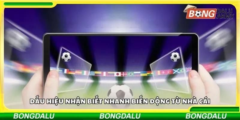 Dấu hiệu nhận biết nhanh biến động từ nhà cái