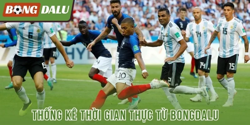 Thống kê thời gian thực từ Bongdalu